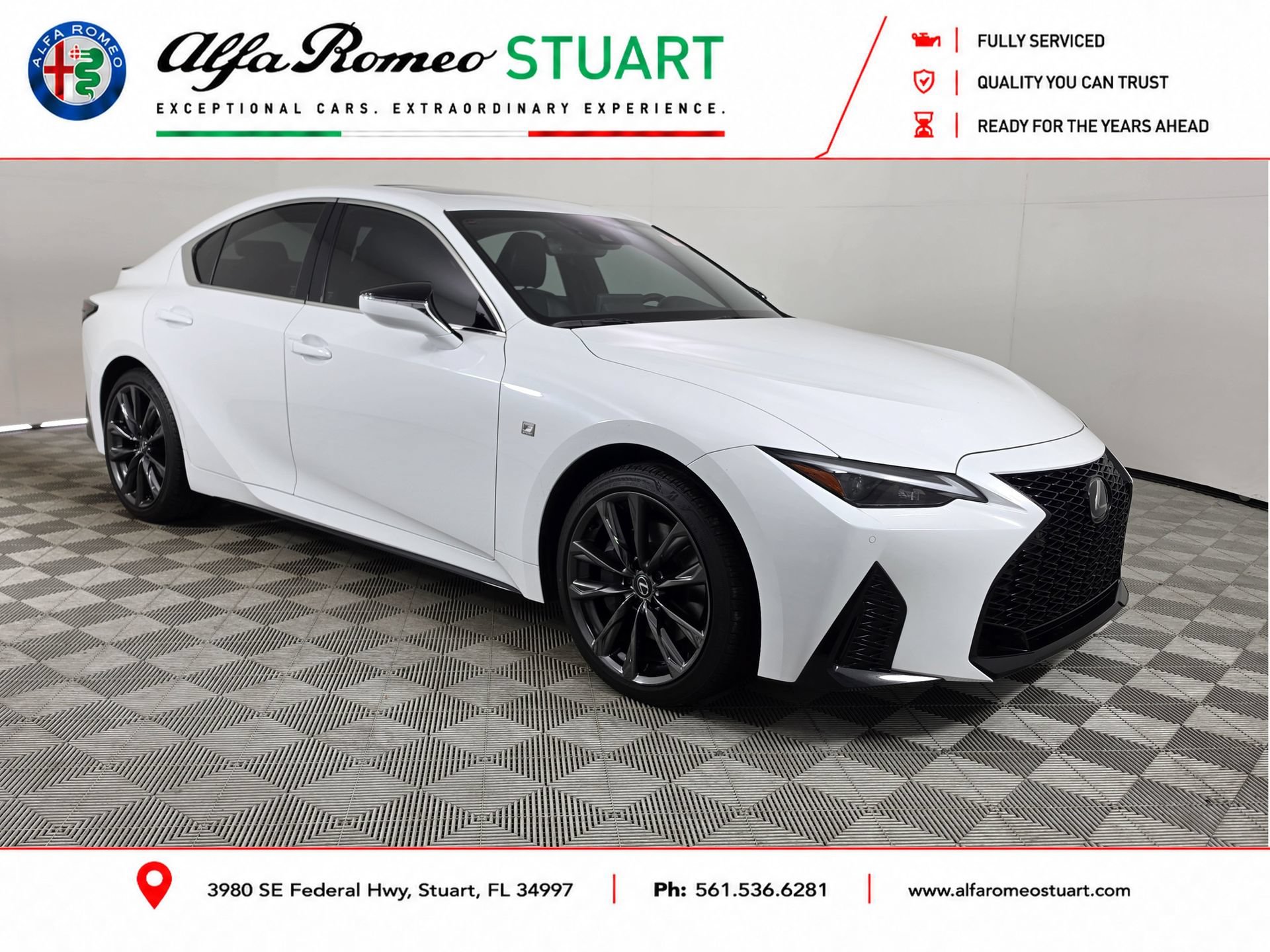 Used 2024 Lexus IS 350 F Sport w/ Memory Package AWD/4WD image 1