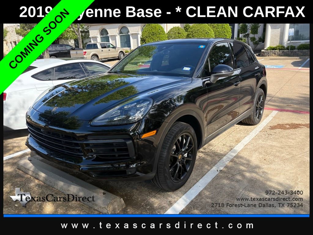 Used 2019 Porsche Cayenne