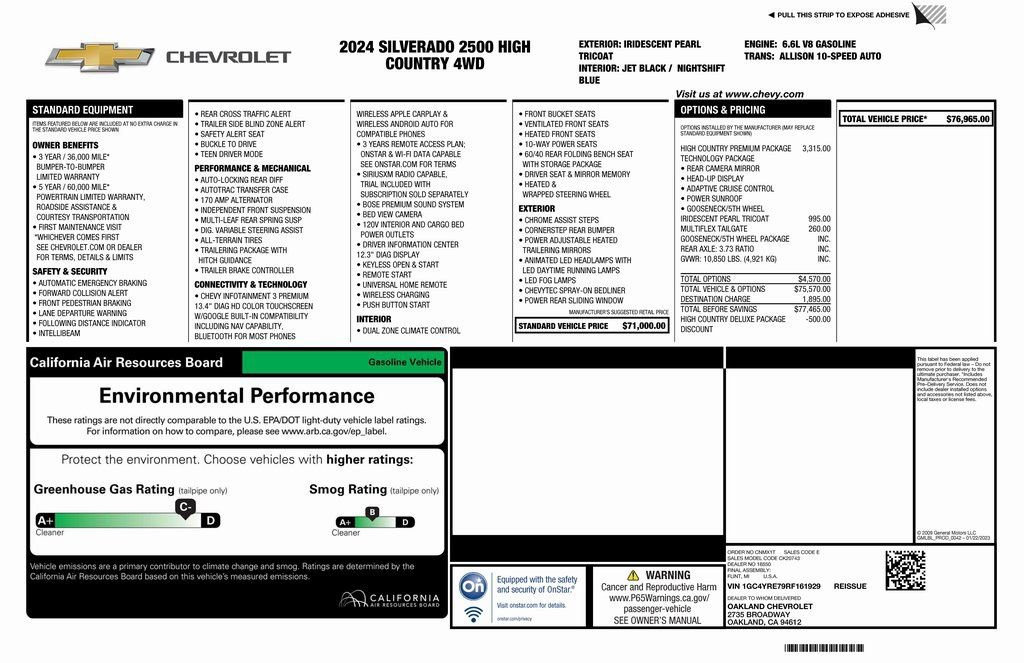 Used 2024 Chevrolet Silverado 2500 High Country w/ High Country Premium Package image 4