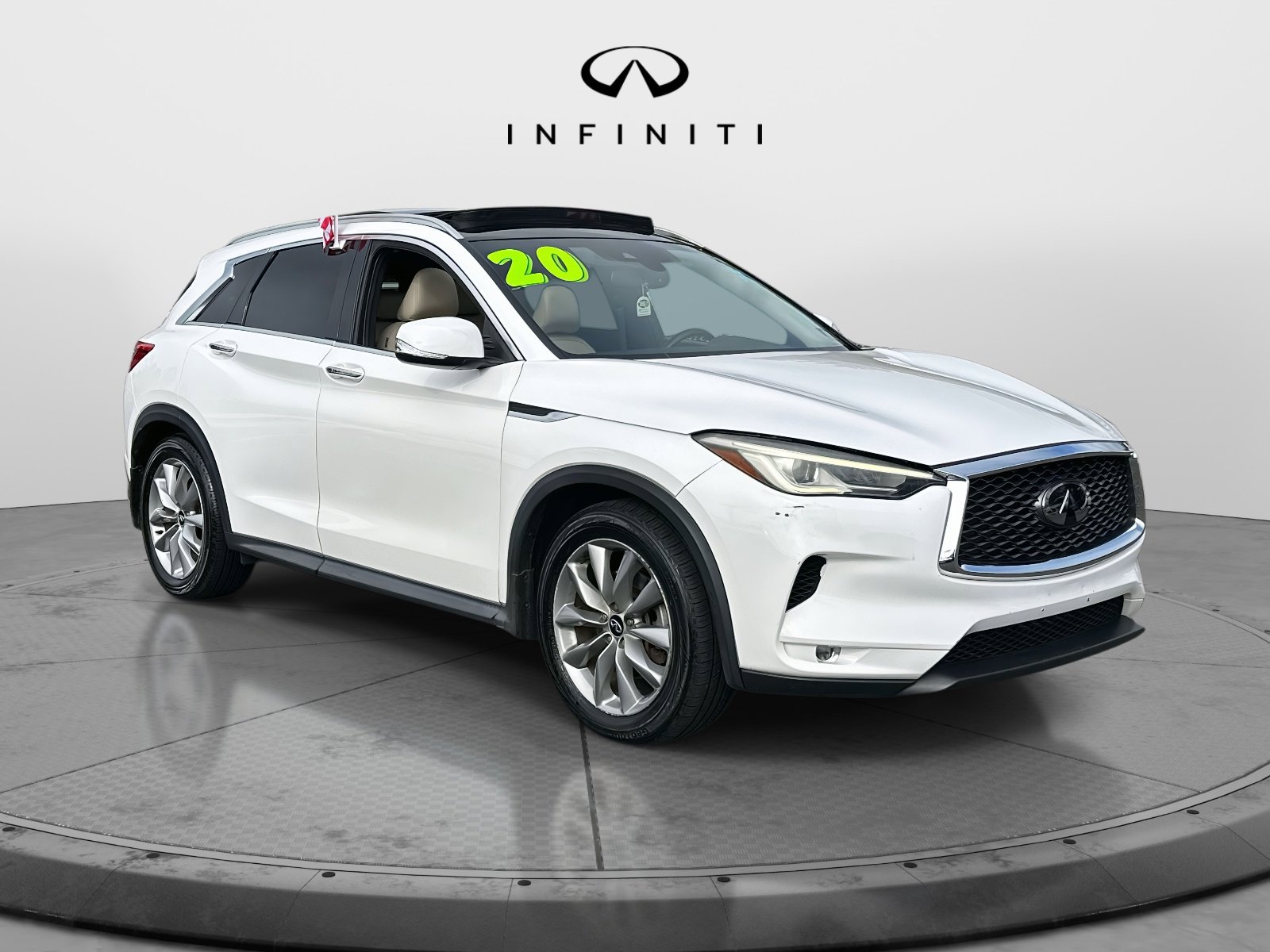 Used 2020 INFINITI QX50 Luxe w/ Navigation Package