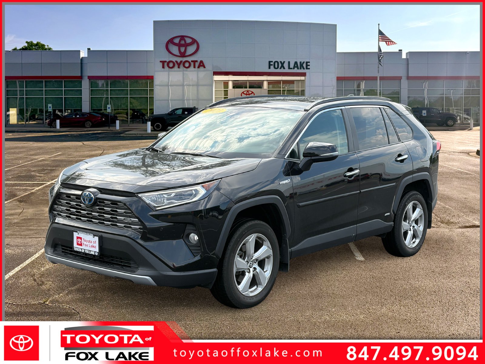 Used 2021 Toyota RAV4 Limited w/ Limited Grade Weather Package AWD/4WD image 1