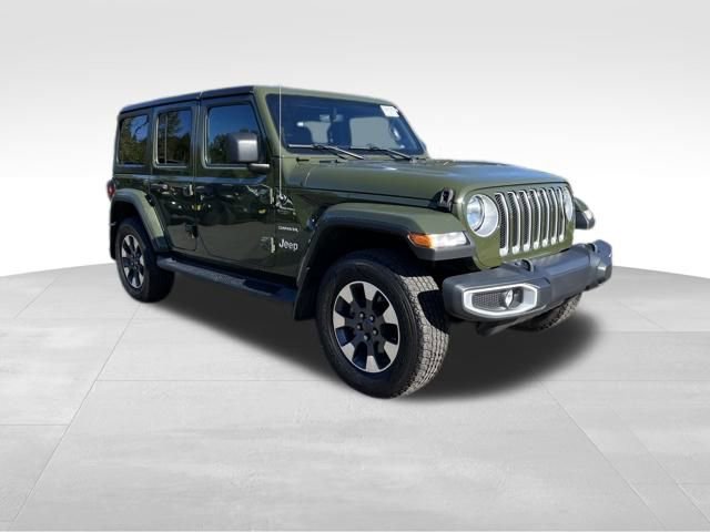 Used 2021 Jeep Wrangler Unlimited Sahara w/ Uconnect 4C Nav & Sound Group