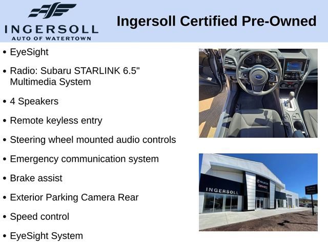 Used 2019 Subaru Impreza 2.0i w/ Eyesight AWD/4WD image 10
