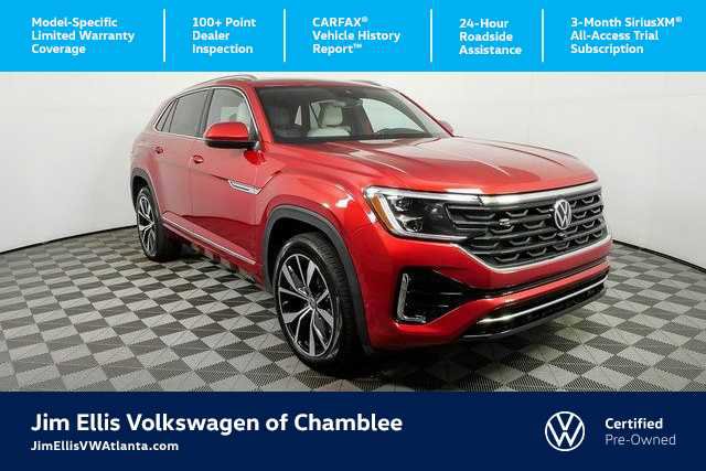 Certified 2025 Volkswagen Atlas Cross Sport SEL Premium R-Line image 1