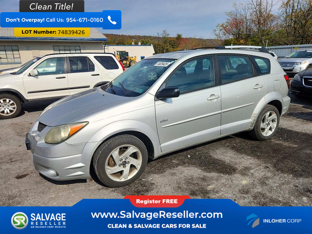 Used 2004 Pontiac Vibe AWD w/ Moon And Tunes Value Package image 1