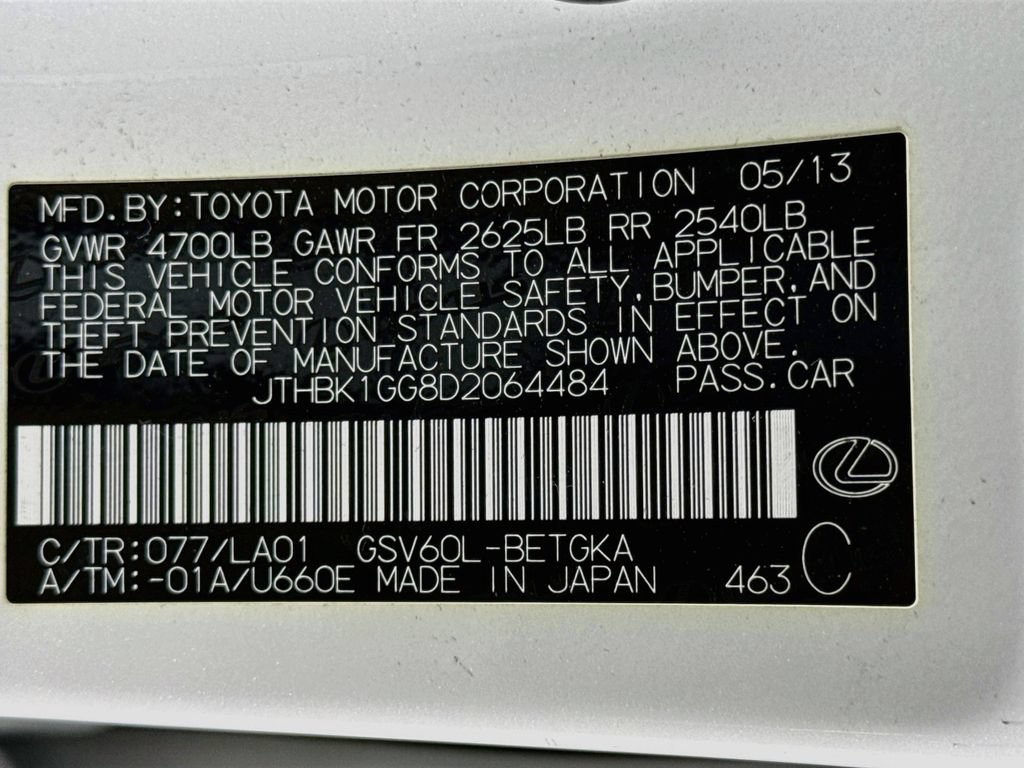 Used 2013 Lexus ES 350 w/ Premium Pkg FWD image 39
