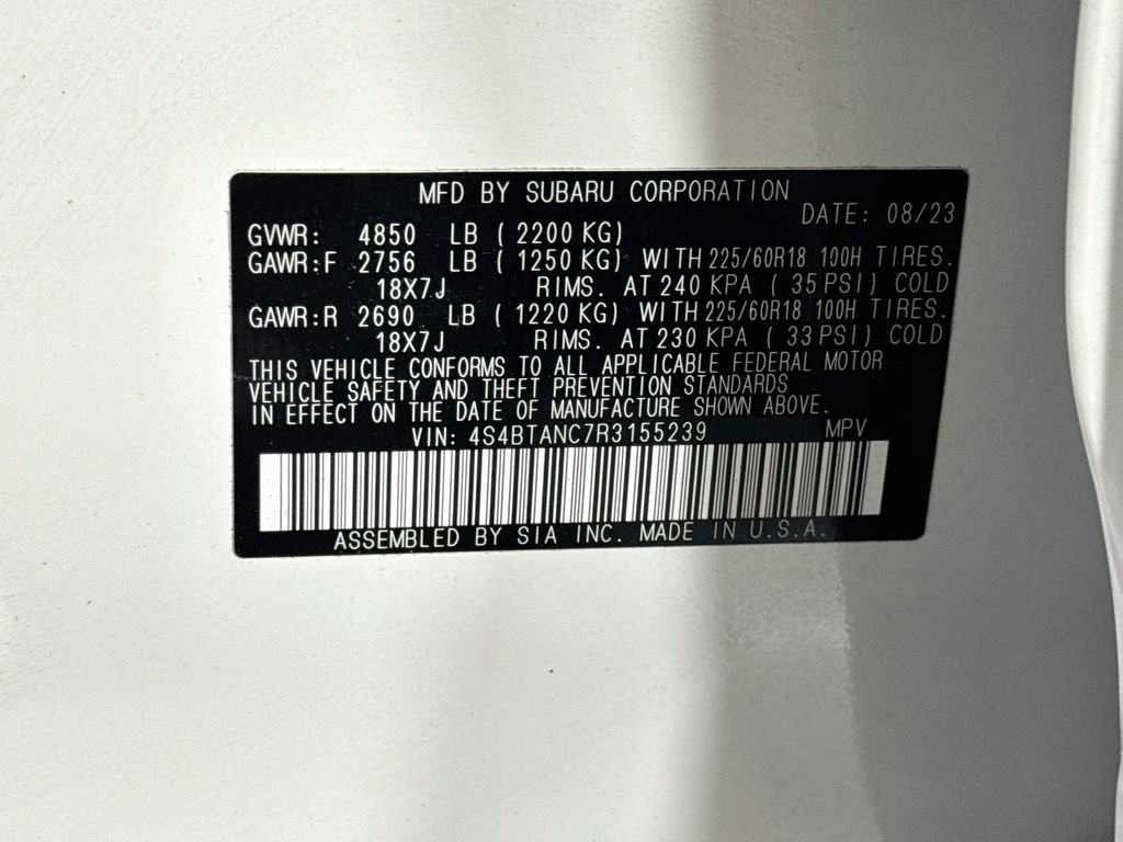 Certified 2024 Subaru Outback Limited AWD/4WD image 43