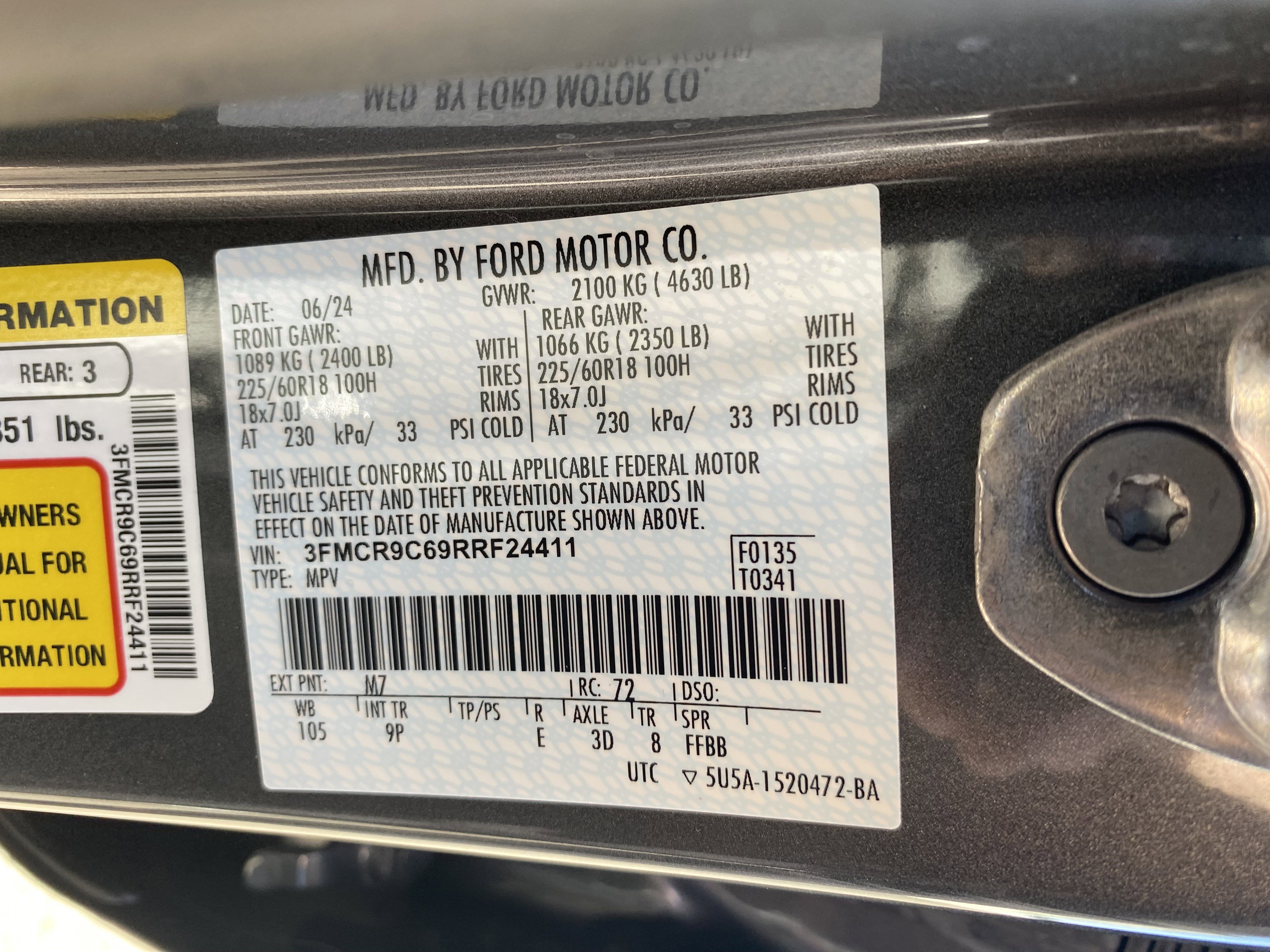 Used 2024 Ford Bronco Sport Outer Banks image 28