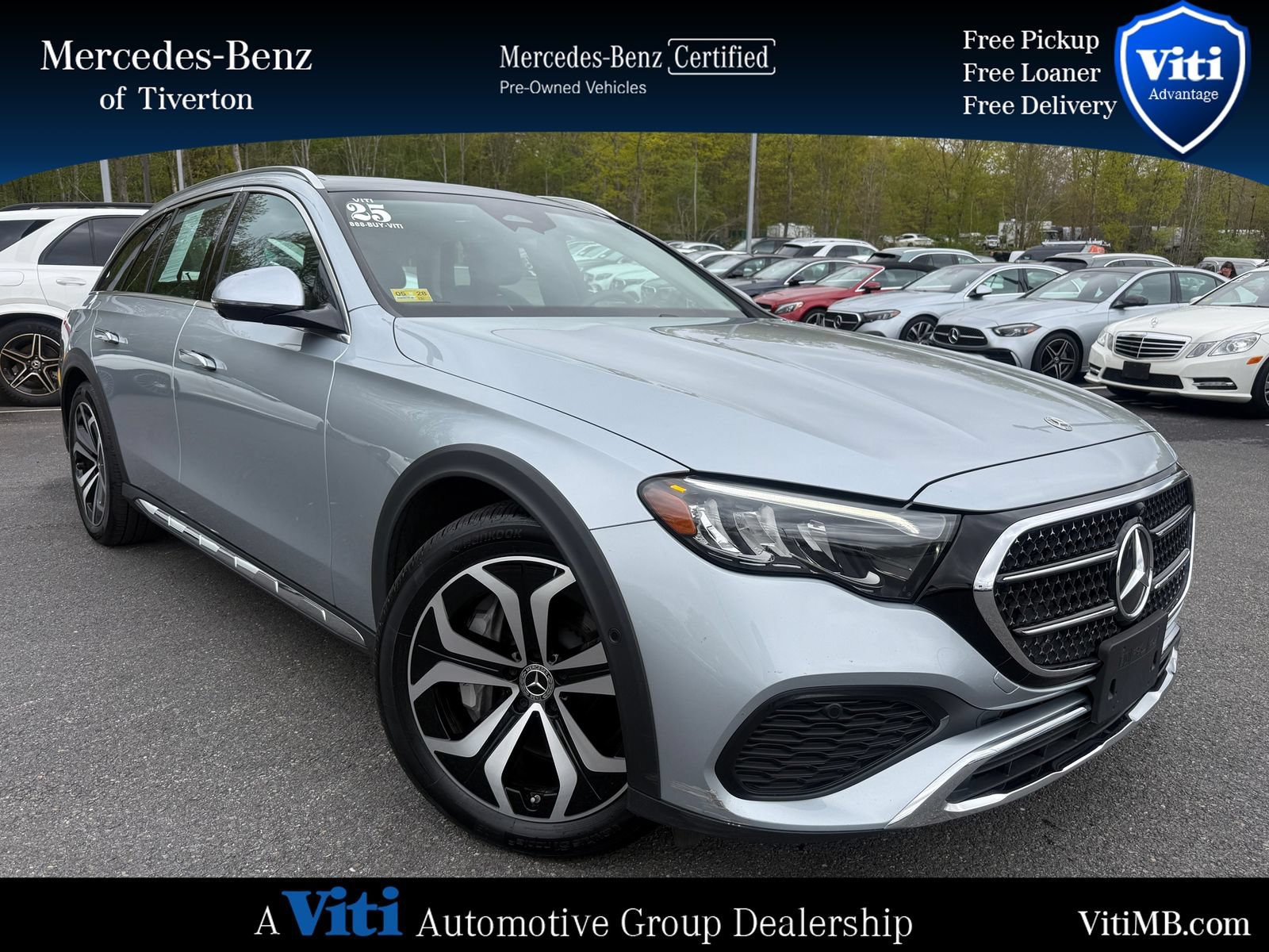 Certified 2025 Mercedes-Benz E 450 4MATIC All-Terrain Wagon