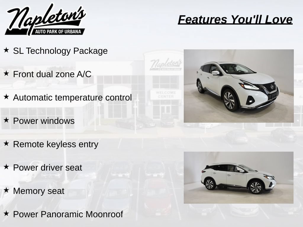 Used 2019 Nissan Murano SL w/ SL Technology Package AWD/4WD image 7