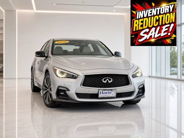 Used 2020 INFINITI Q50 Red Sport 400 AWD/4WD image 3