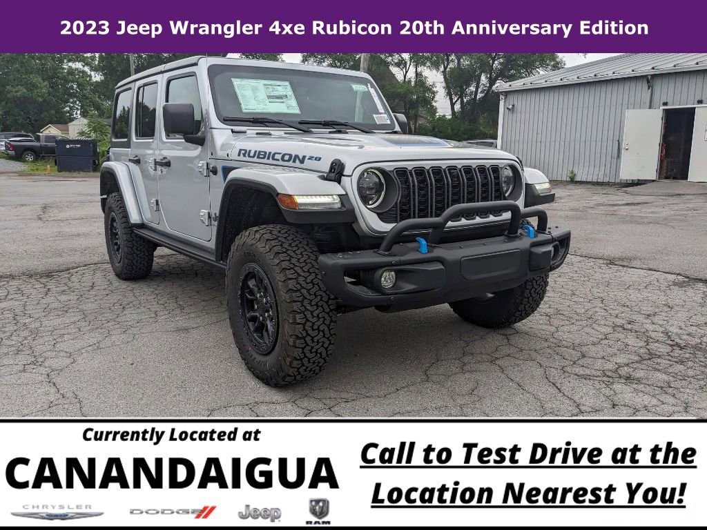 New 2023 Jeep Wrangler Unlimited Rubicon 4xe