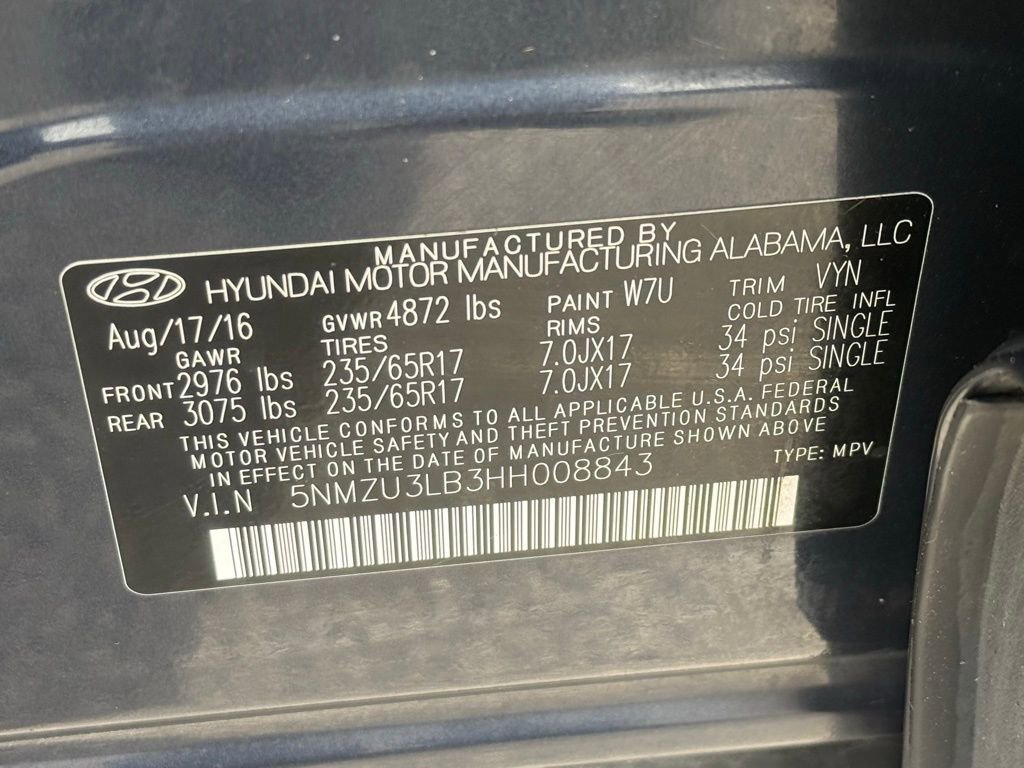 Used 2017 Hyundai Santa Fe Sport FWD image 35