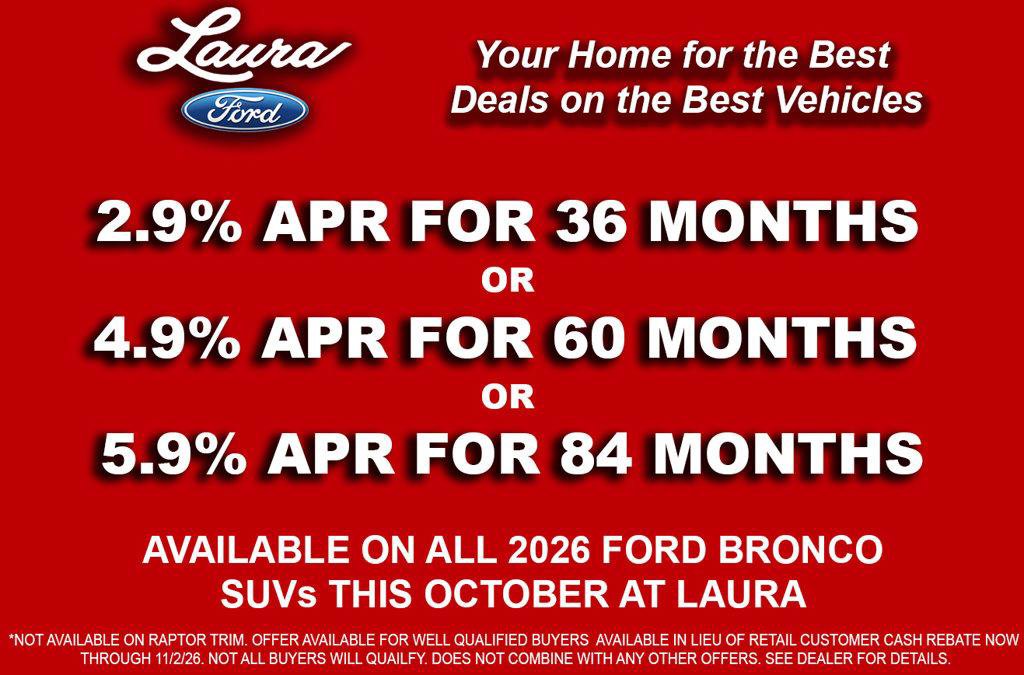 New 2026 Ford Bronco Big Bend AWD/4WD image 5