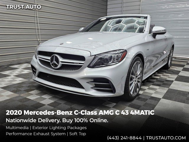 Used 2020 Mercedes-Benz C 43 AMG 4MATIC Cabriolet