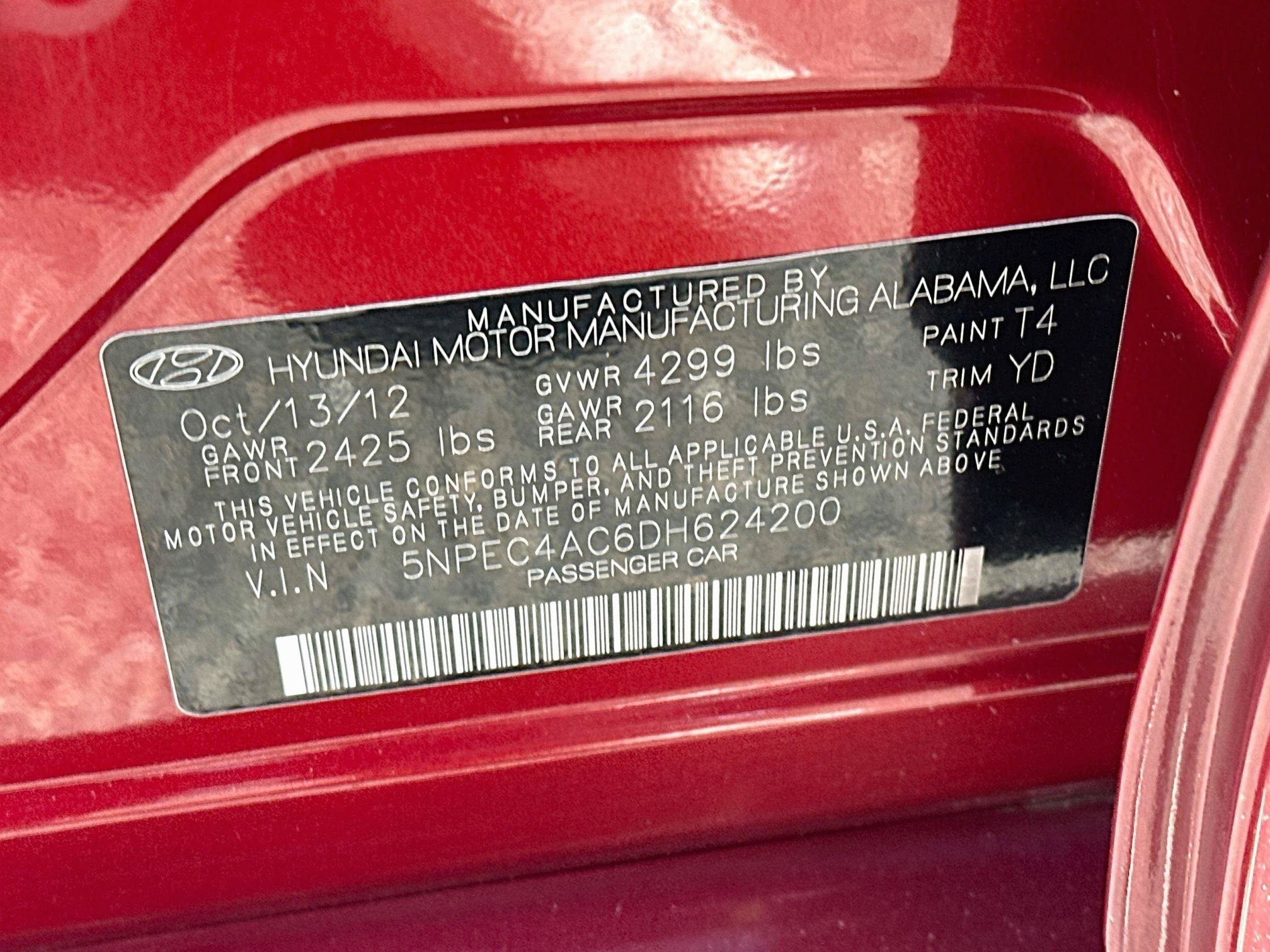 Used 2013 Hyundai Sonata Limited FWD image 12
