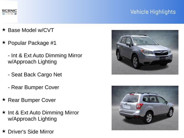 Used 2016 Subaru Forester 2.5i Premium w/ Popular Package #1 AWD/4WD image 5