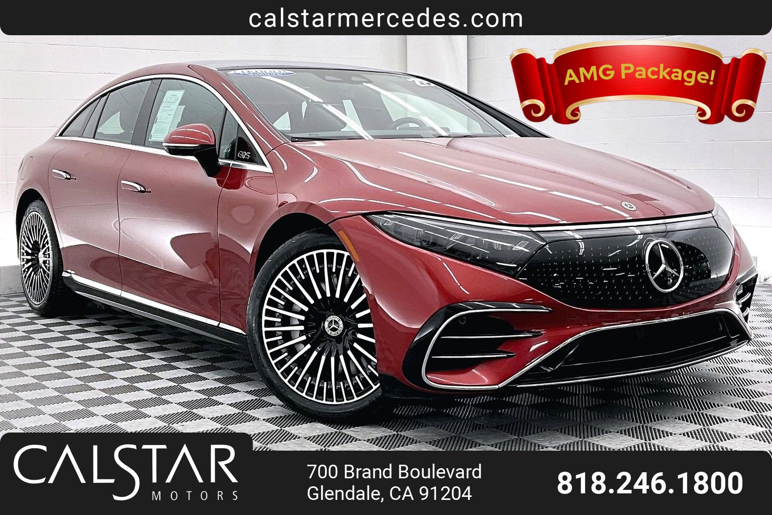 Certified 2023 Mercedes-Benz EQS 450+ Sedan
