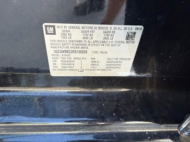 Used 2015 Chevrolet Silverado 1500 LT w/ All Star Edition AWD/4WD image 14