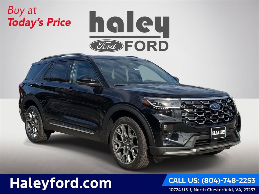 New 2025 Ford Explorer Platinum