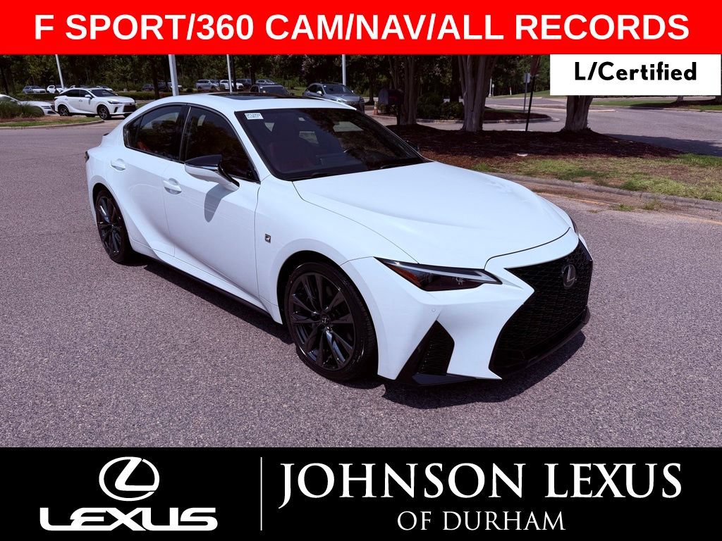 Certified 2023 Lexus IS 350 F Sport w/ Navigation Package