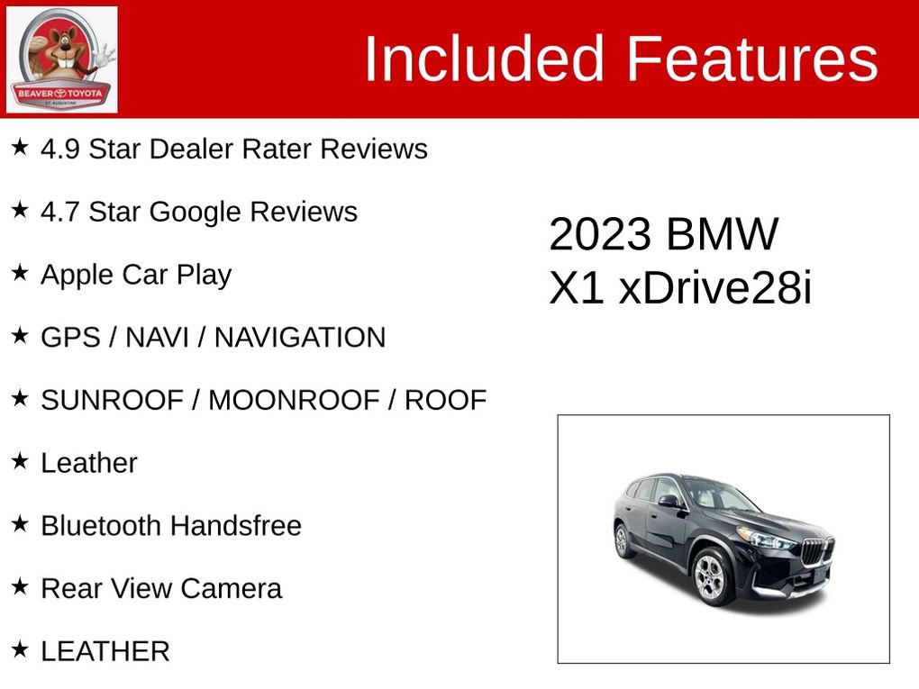 Used 2023 BMW X1 xDrive28i AWD/4WD image 4
