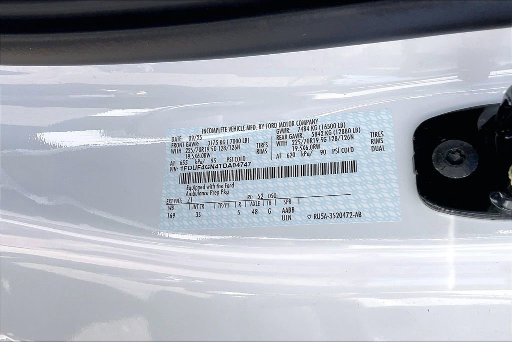New 2026 Ford F450 XLT w/ Ambulance Prep Package image 10