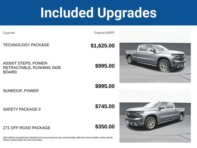 Used 2019 Chevrolet Silverado 1500 High Country w/ Technology Package image 5