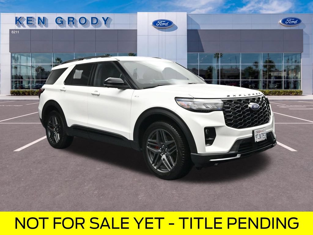 Used 2025 Ford Explorer ST-Line w/ ST-Line Street Pack AWD/4WD 360° Tour