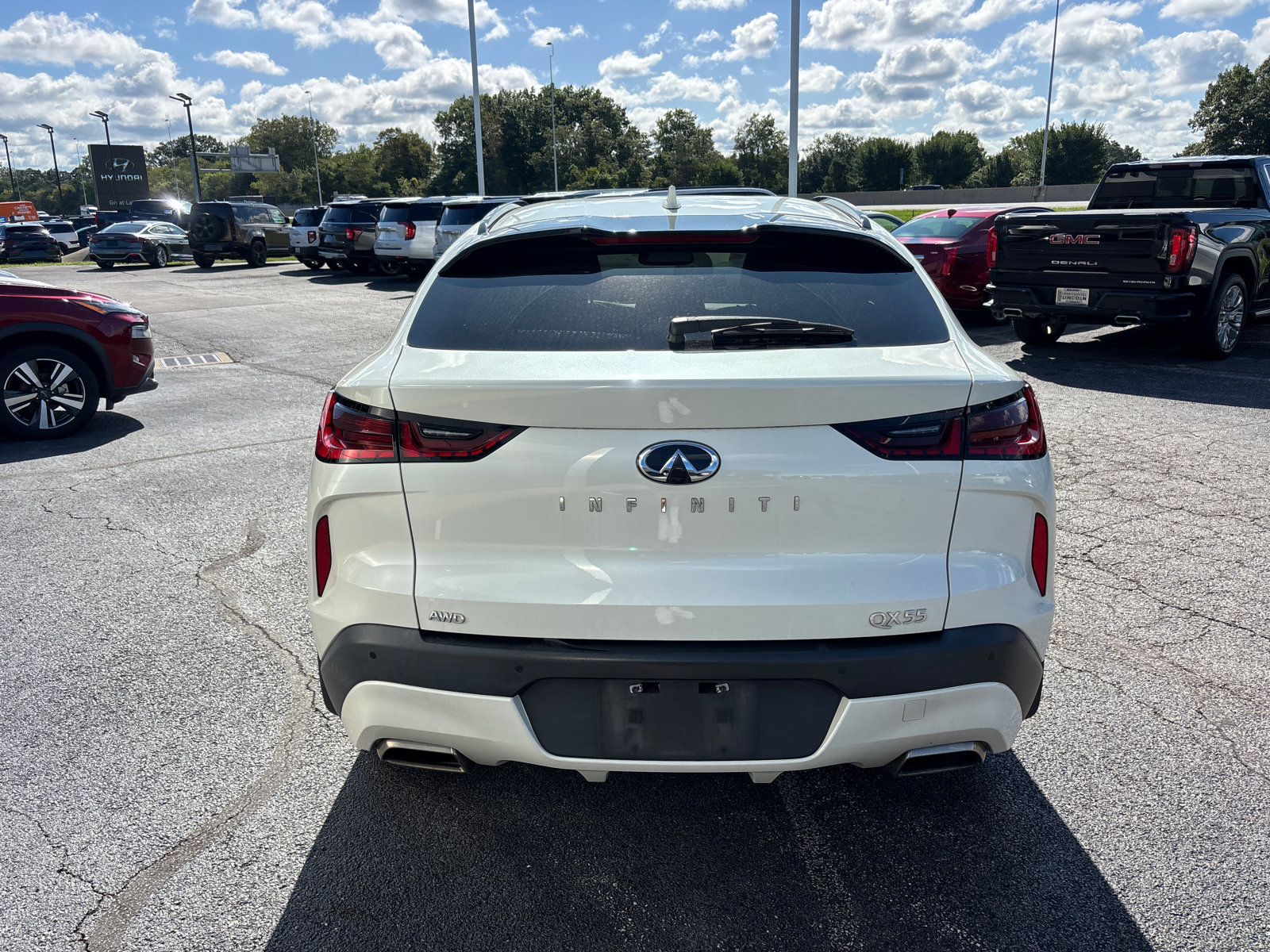 Used 2022 INFINITI QX55 Luxe w/ Cargo Package AWD/4WD image 6