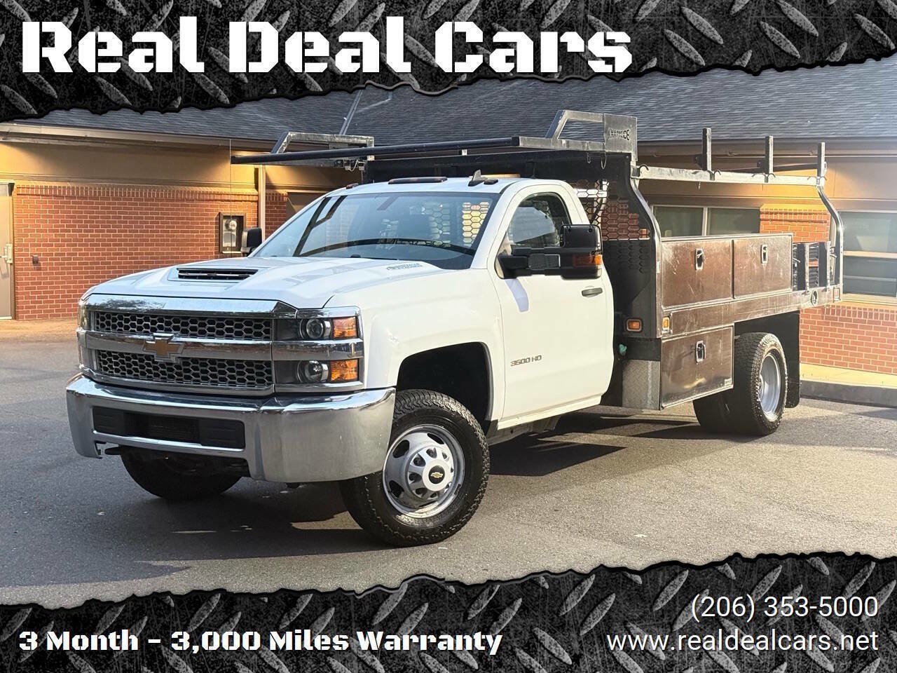 Used 2019 Chevrolet Silverado 3500 W/T w/ WT Convenience Package AWD/4WD image 1