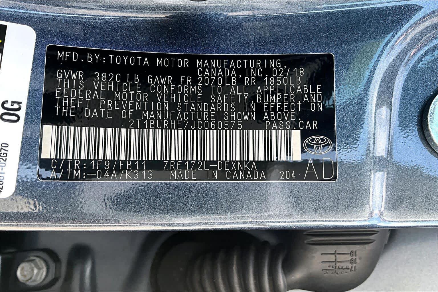 Used 2018 Toyota Corolla LE FWD image 34