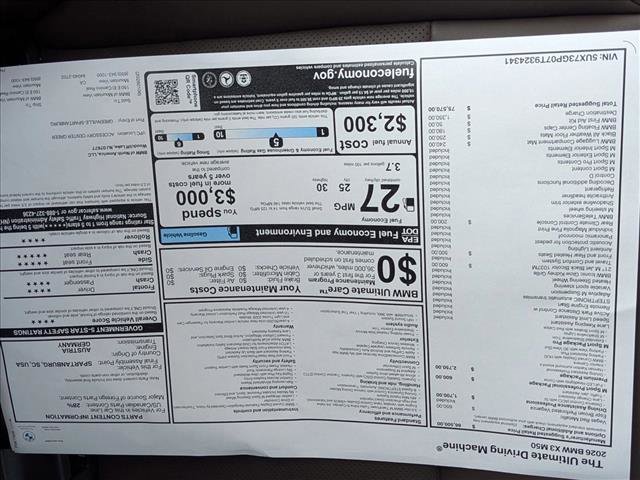 New 2026 BMW X3 M50 w/ Premium Package image 20