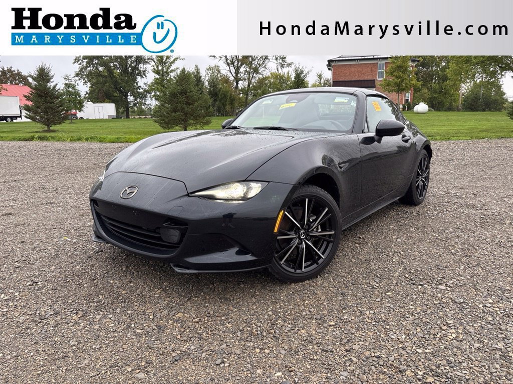 Used 2024 MAZDA MX-5 Miata RF Grand Touring w/ Weather Package RWD image 1