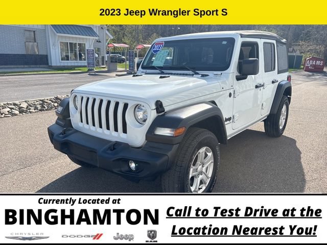Used 2023 Jeep Wrangler Unlimited Sport AWD/4WD image 3