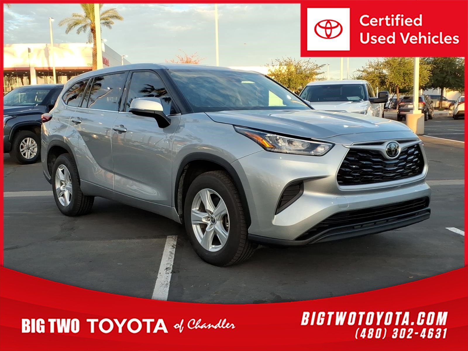 Certified 2020 Toyota Highlander L FWD image 1