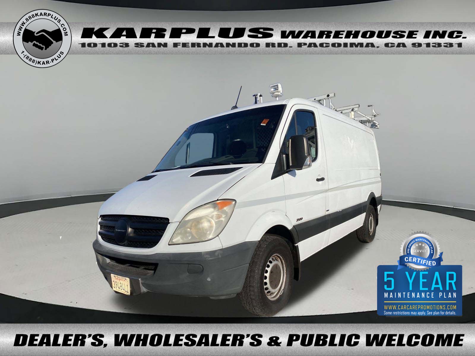 Used 2012 Mercedes-Benz Sprinter 2500 w/ Additional Battery Pkg image 1
