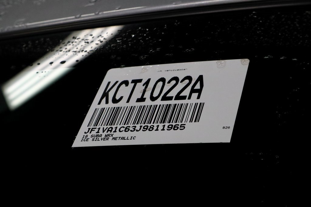 Used 2018 Subaru WRX Premium w/ Popular Package #1 image 35