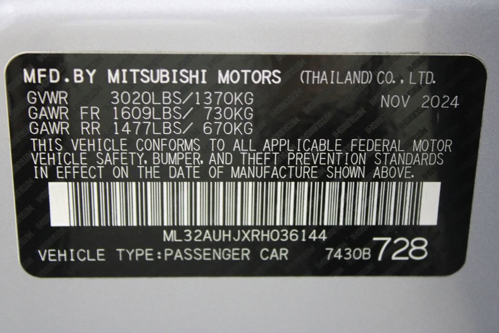 Used 2024 Mitsubishi Mirage LE image 27