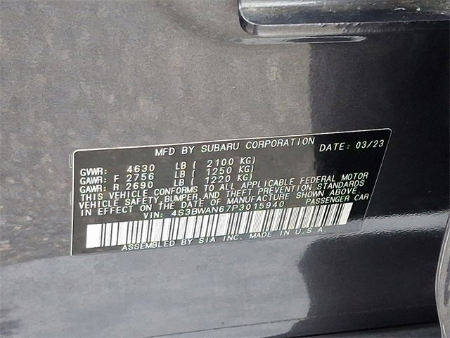 Used 2023 Subaru Legacy Limited image 26