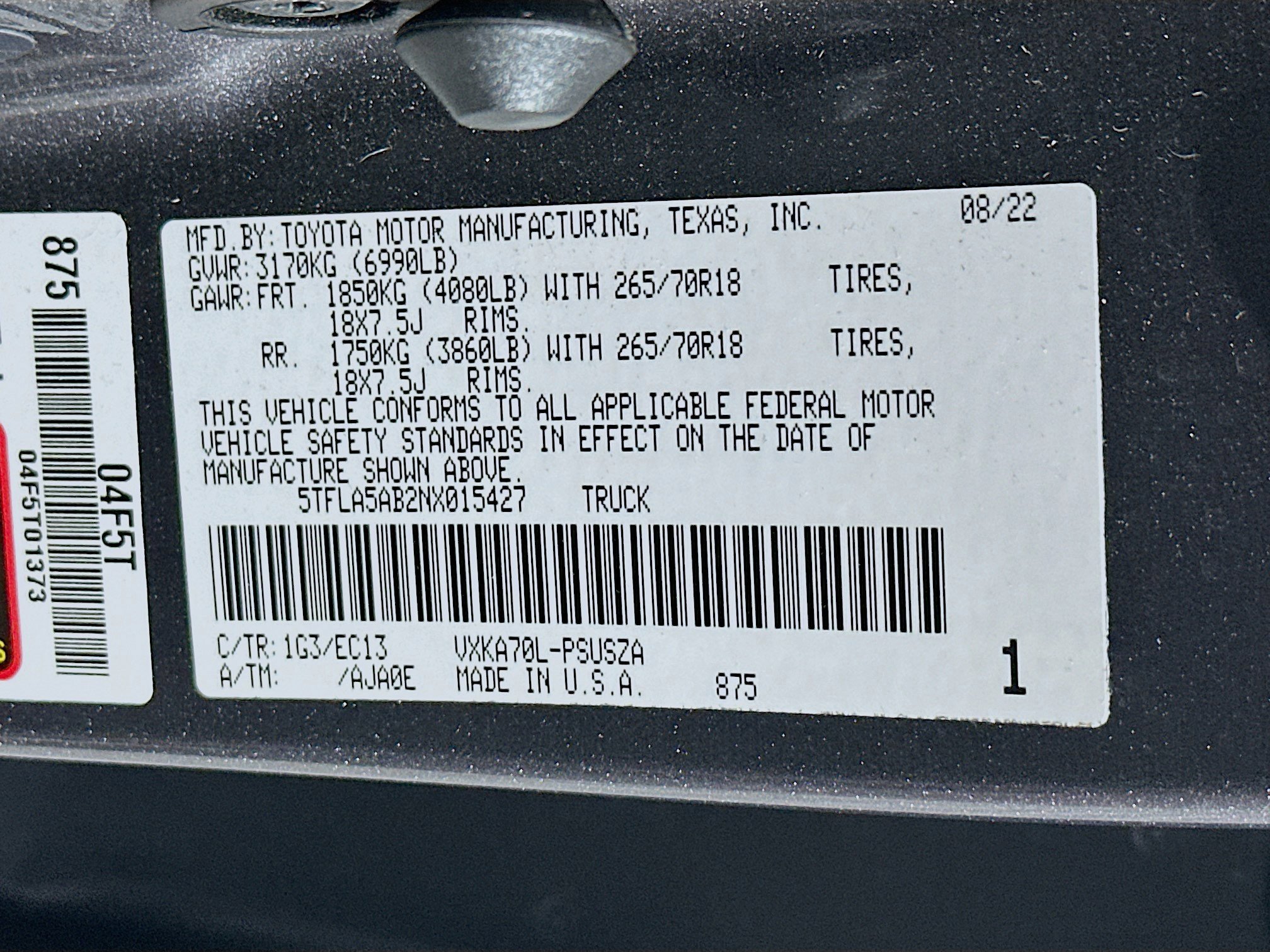 Used 2022 Toyota Tundra SR5 image 12