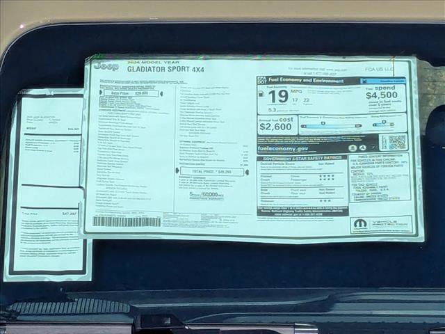 New 2026 Jeep Gladiator Sport image 17