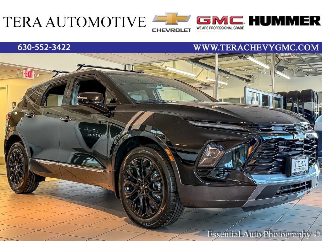 New 2025 Chevrolet Blazer Premier w/ LPO, Black Sport Package