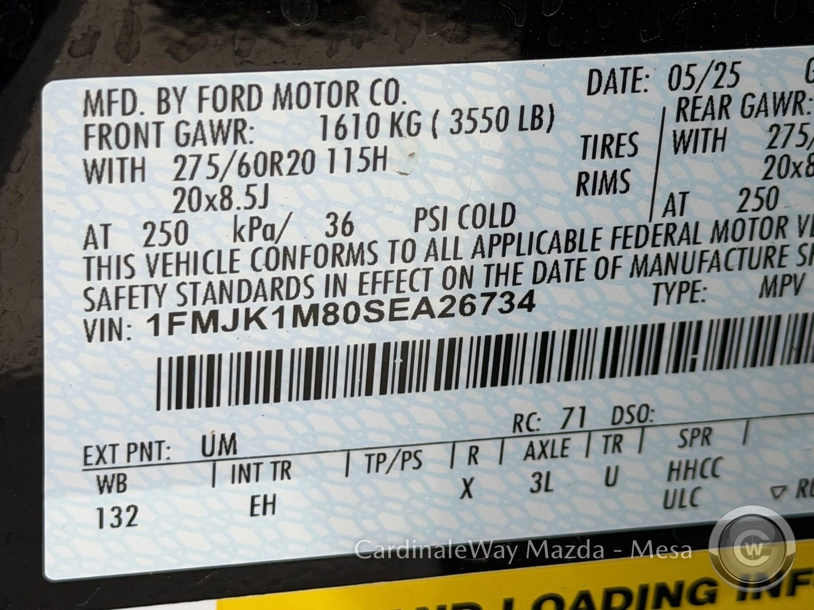 Used 2025 Ford Expedition Max Platinum AWD/4WD image 14