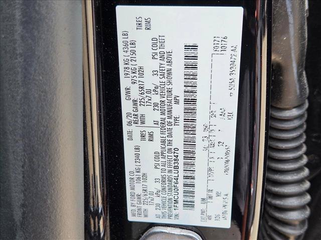 Used 2020 Ford Escape S FWD image 23