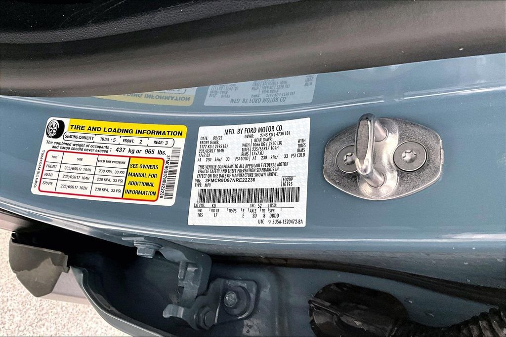 Used 2022 Ford Bronco Sport Badlands AWD/4WD image 41