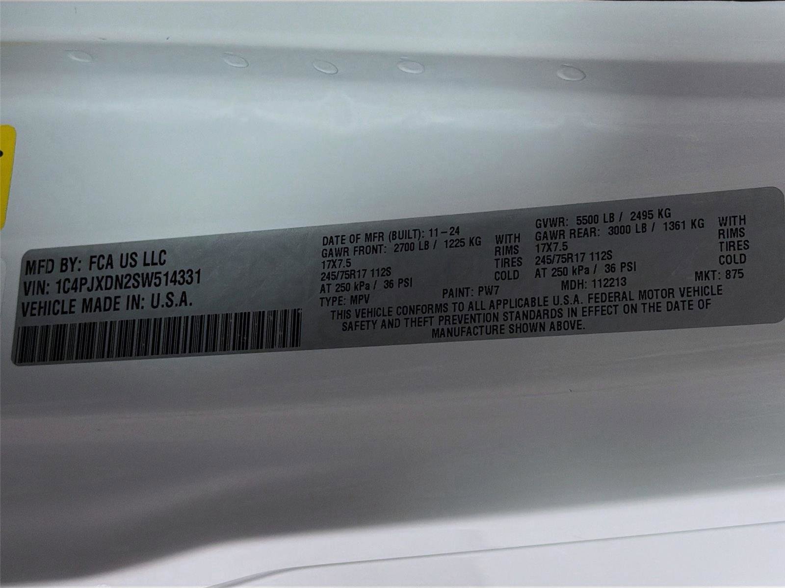 Used 2025 Jeep Wrangler Sport image 30