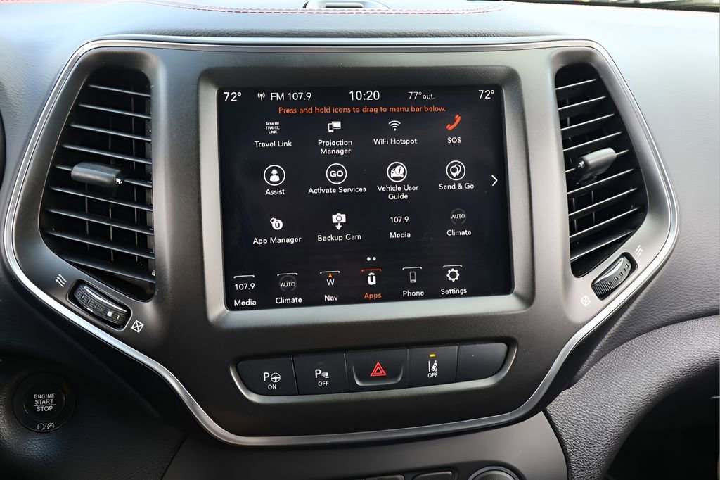 Used 2020 Jeep Cherokee Trailhawk w/ Technology Group AWD/4WD image 22