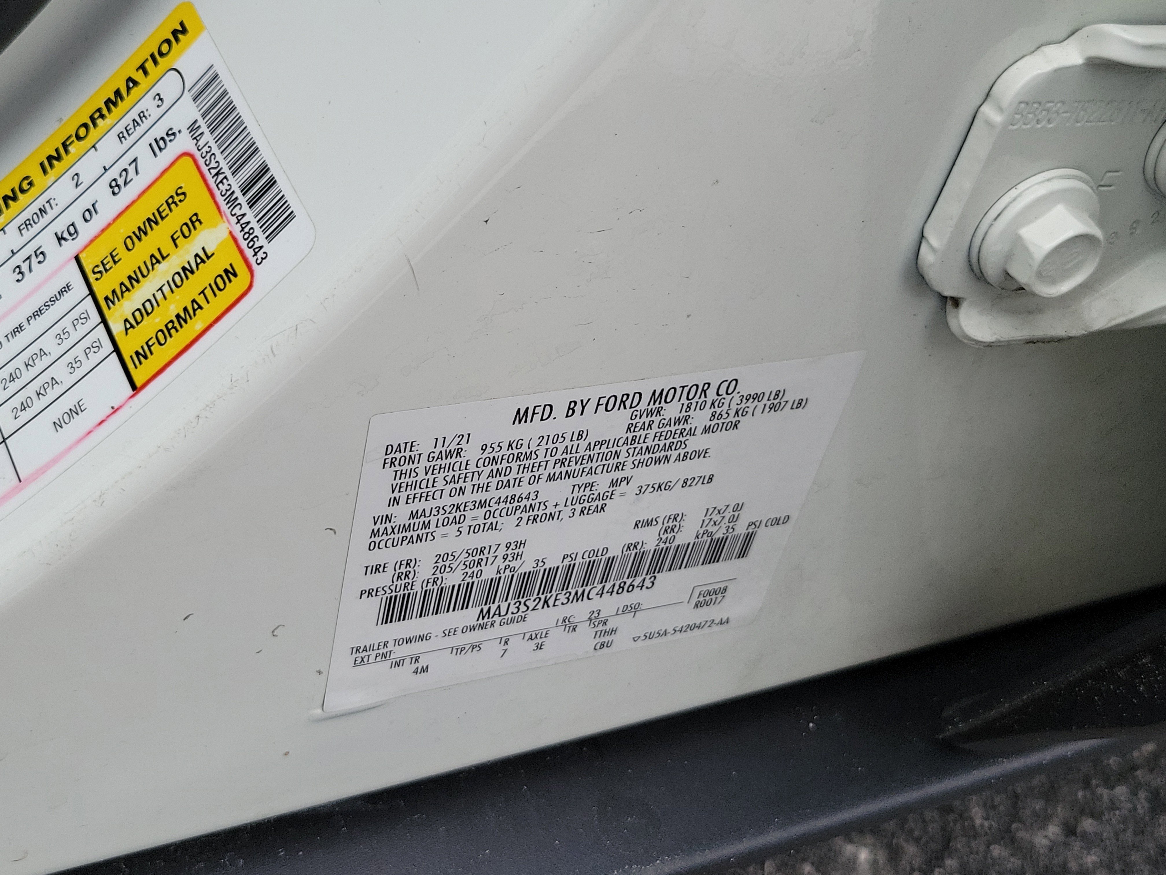 Used 2021 Ford EcoSport Titanium FWD image 10
