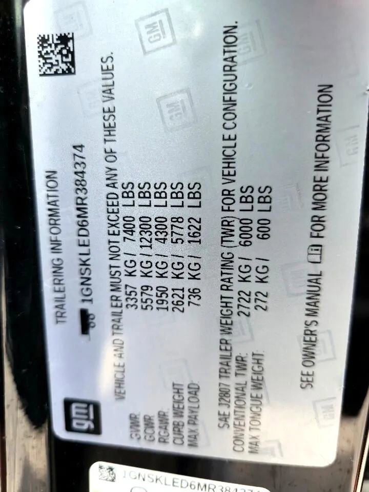 Used 2021 Chevrolet Tahoe 4WD image 17